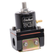 Edelbrock Fuel Pressure Regulator EFI 180 GPH 35-90 PSI -6 In/Out -6 Return Black Edelbrock Fuel Pressure Regulators