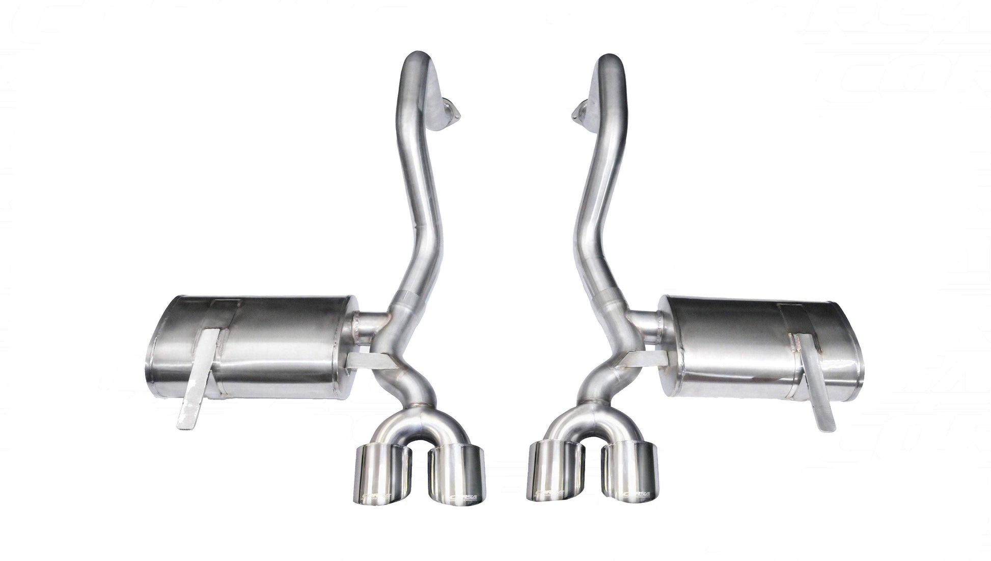 Xtreme / 2.5 in Axle-Back 4.0 in Twin Tips | 1997-2004 Corvette C5 (14961)