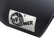 aFe Diesel Exhaust Tip Bolt On Black 4in Inlet x 6in Outlet x 12in aFe Catback