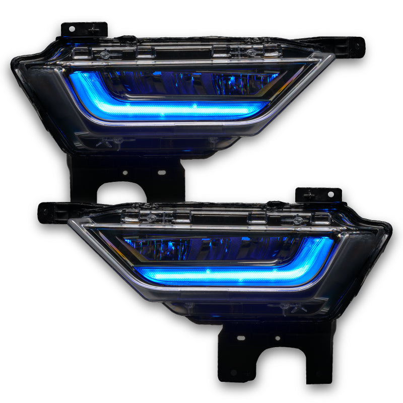 Oracle 21-22 Ford F-150 ColorSHIFT RGB+W Fog Light DRL Upgrade Kit w/ No Controller ORACLE Lighting Headlights