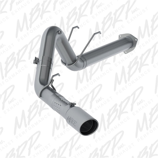 MBRP 17-19 Ford F-250/350/450 6.7L 4in Filter Back Single Tip Side Exit T409 Exhaust System MBRP DPF Back