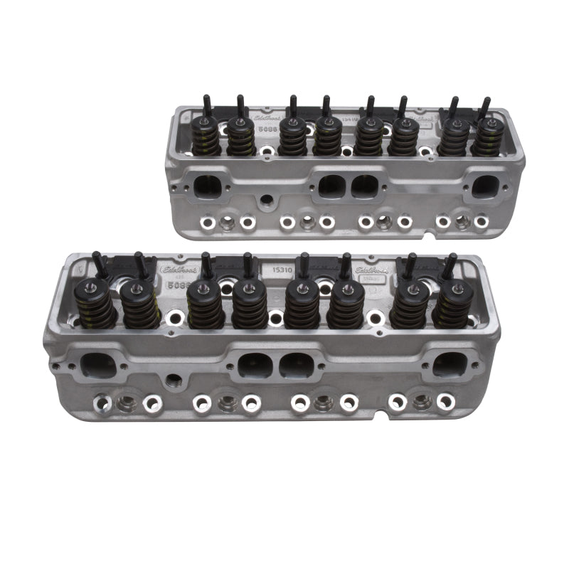 Edelbrock 1Pr Cyl Head E-210 SBC 64cc Perf RPM (Complete Pair) Edelbrock Heads