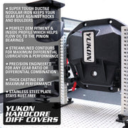 Yukon Gear Hardcore Diff Cover for Dana 80 Yukon Gear & Axle Diff Covers