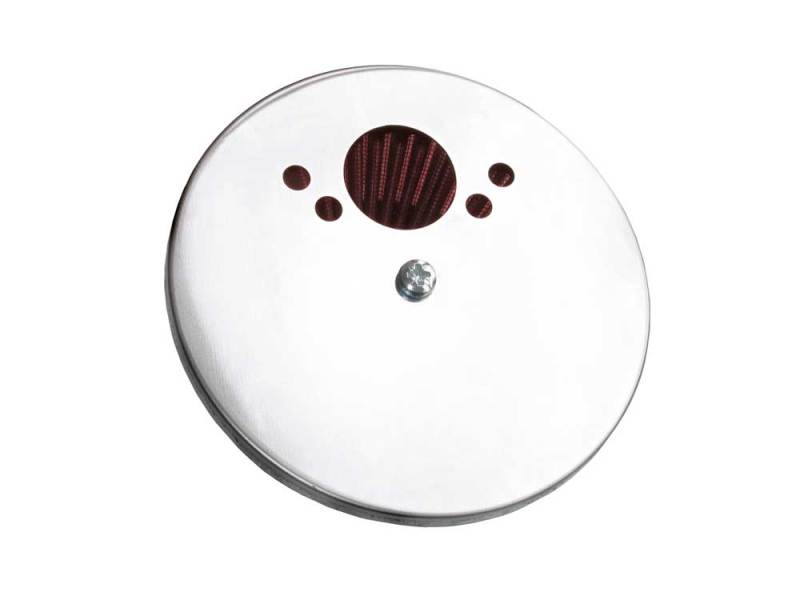 K&N Custom Racing Assembly - Round Tapered - Red 1.375in Neck Flange - 2.25in Over Height K&N Engineering Carburetor Air Cleaners