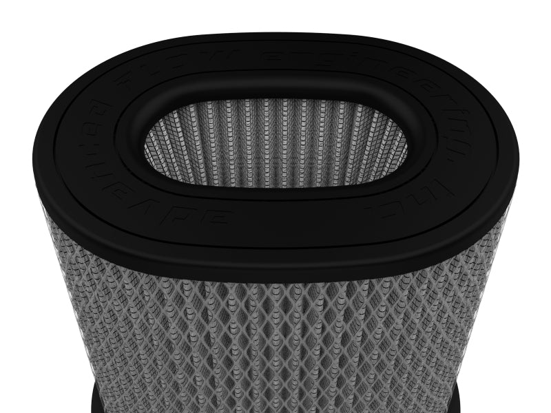 aFe MagnumFLOW HD Air Filters Pro Dry S Oval 7in X 4.75in F 9in X 7in T X 9H aFe Air Filters - Universal Fit