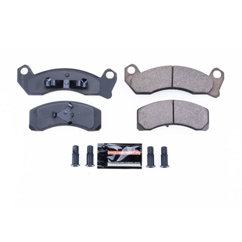 Power Stop 87-89 Ford Country Squire Front Z23 Evolution Sport Brake Pads w/Hardware PowerStop Brake Pads - Performance