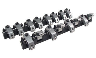BB Chevy RHS Pro Action Aluminum & Iron 320/360 Runner 1.7/1.7 .000/.000 Shaft Mounted Rocker System EDELBROCK Autoparts