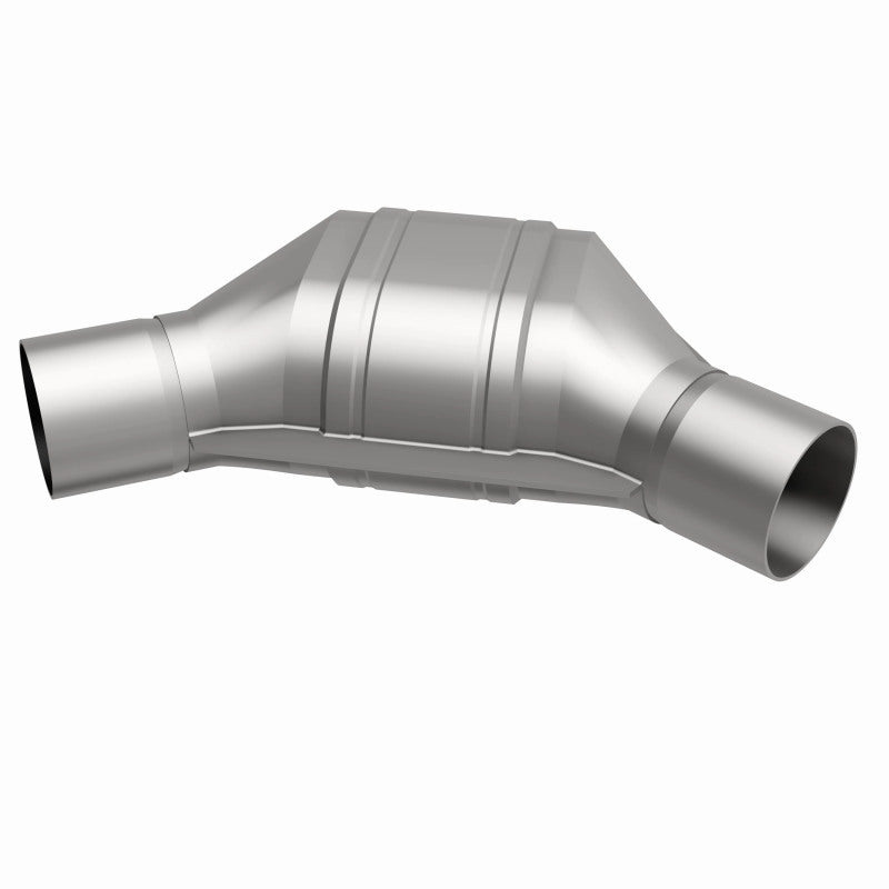 MagnaFlow Conv Universal 2 inch Angled O/O PC2 Front Magnaflow Catalytic Converter Universal