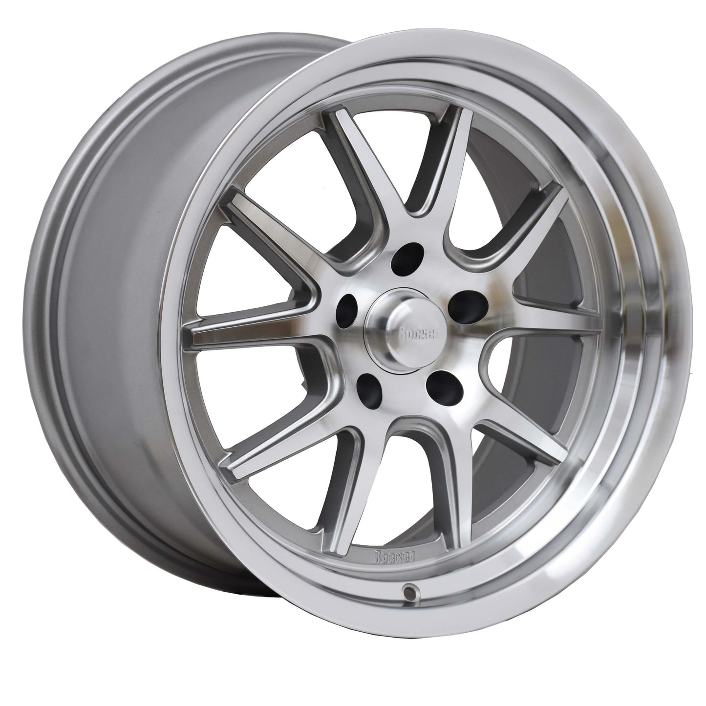 Rocket Racing Wheels TTR19 Attack - Titanium/Machined TTR19-896545