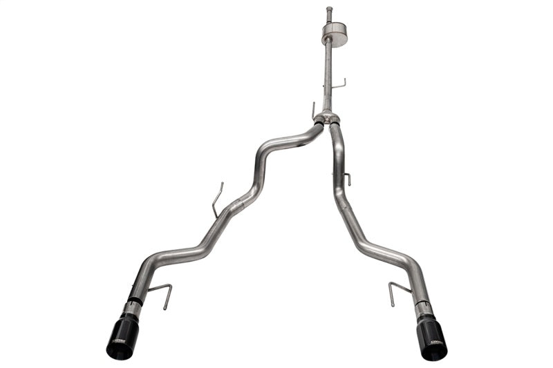 Corsa 2022-2025 Ford F-150 SuperCrew/5.5ft Bed 5.0L V8 Xtreme Cat-Back Dual Rear Exit-Black PVD CORSA Performance Catback