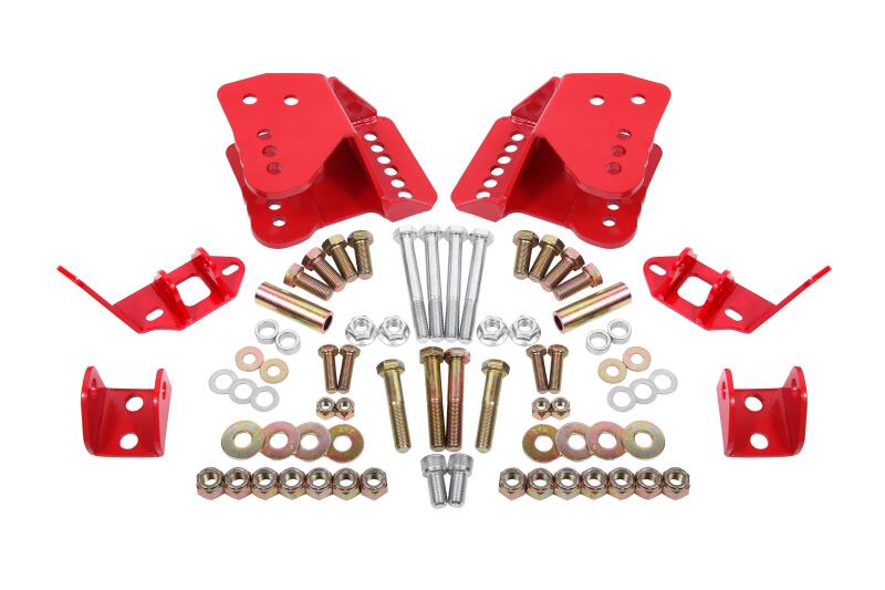 BMR 78-87 G-Body Rear Coilover Conversion Kit - Red BMR Suspension Coilover Components