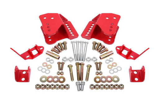 BMR 78-87 G-Body Rear Coilover Conversion Kit - Red BMR Suspension Coilover Components
