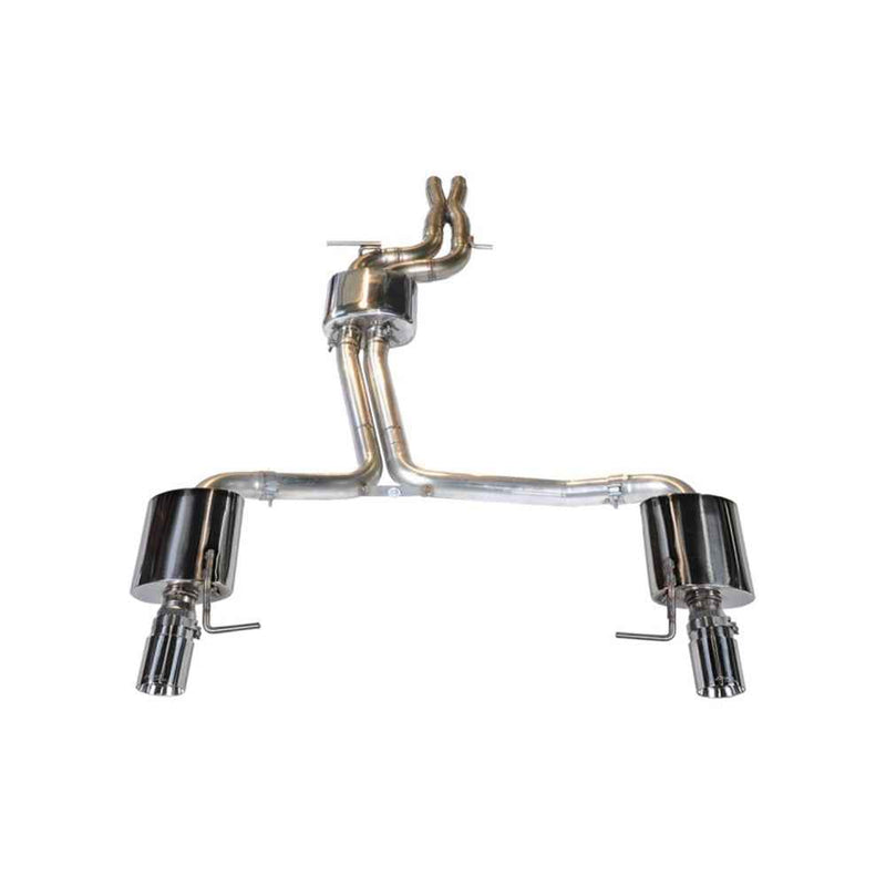 AWE Tuning Audi A7 Exhaust - Dual Outlet Chrome Silver Tips 3015-32070 My Store
