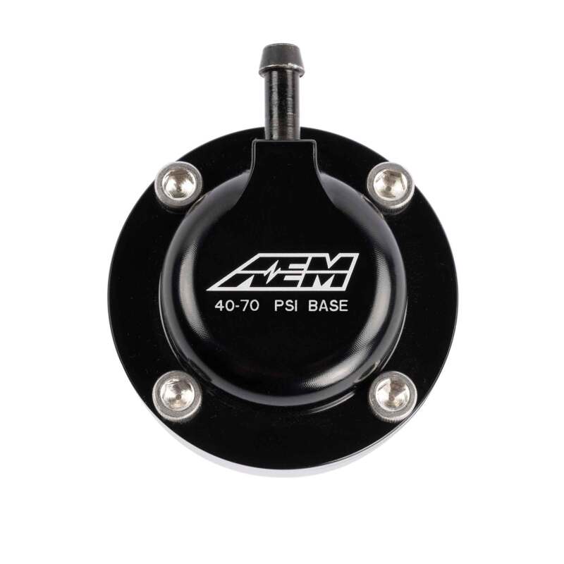 AEM AN6 ORB 40-70psi Fuel Pulse Damper AEM Fuel Pressure Regulators