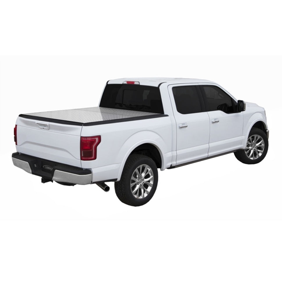 Access LOMAX Professional Series Tri-Fold Cover 04-18 Ford F-150 5ft 6in Short Bed Diamond Plate B0010019