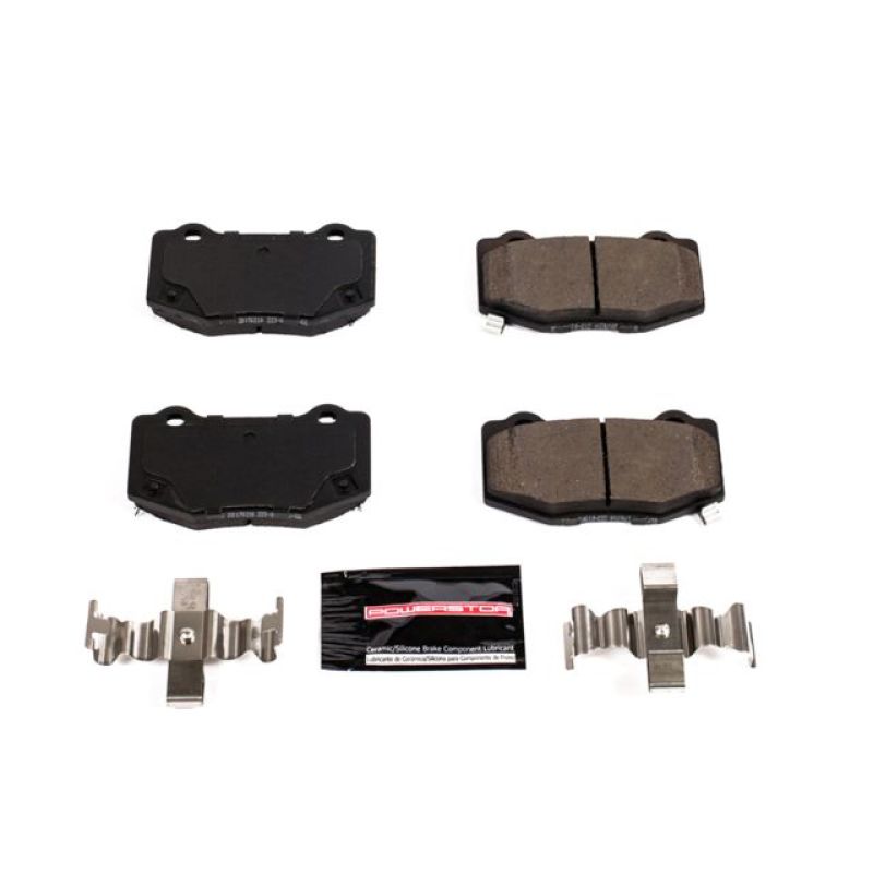 Power Stop 16-19 Cadillac ATS Rear Z23 Evolution Sport Brake Pads w/Hardware PowerStop Brake Pads - Performance
