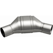 MagnaFlow Conv Universal 2 inch Angled O/O PC2 Front Magnaflow Catalytic Converter Universal