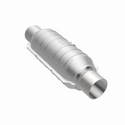 MagnaFlow Conv Univ 2.25in Inlet/Outlet Center/Center Round 11in Body L x 5.125in W x 15in Overall L Magnaflow Catalytic Converter Universal
