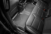 Husky Liners 21-23 Ford F-150 CC SC X-Act Contour Front & Second Row Seat Floor Liners - Black Husky Liners Floor Mats - Rubber