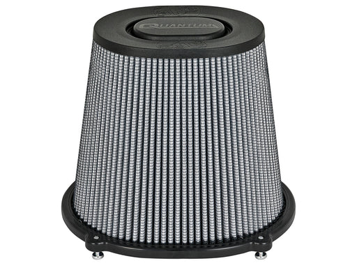 aFe Quantum Intake Pro DRY S Universal Air Filter F-5in. / B-(10x8.75) / T-(6.75x0.5) / H-8in. aFe Air Filters - Universal Fit