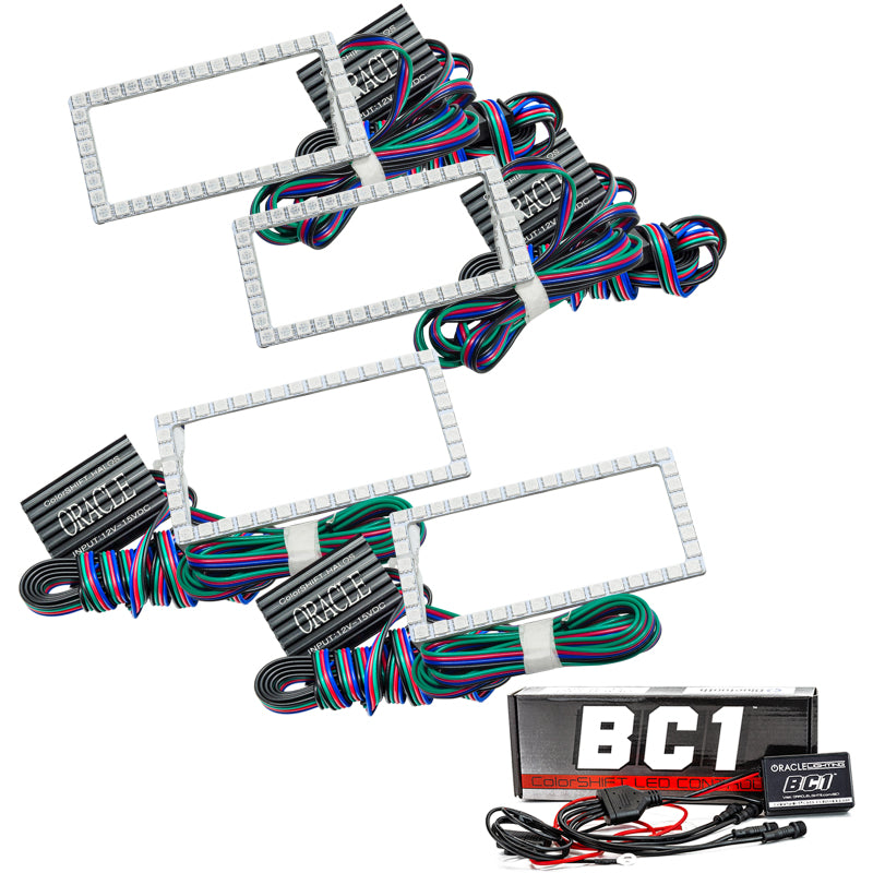 Oracle Ford F-150 15-17 Projector Headlight Halo Kit - ColorSHIFT w/ BC1 Controller ORACLE Lighting Headlights