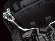 AWE 2024 Ford Mustang Dark Horse S650 RWD Track Edition Cat-Back Exhaust w/ Quad Chrome Silver Tips AWE Tuning Catback