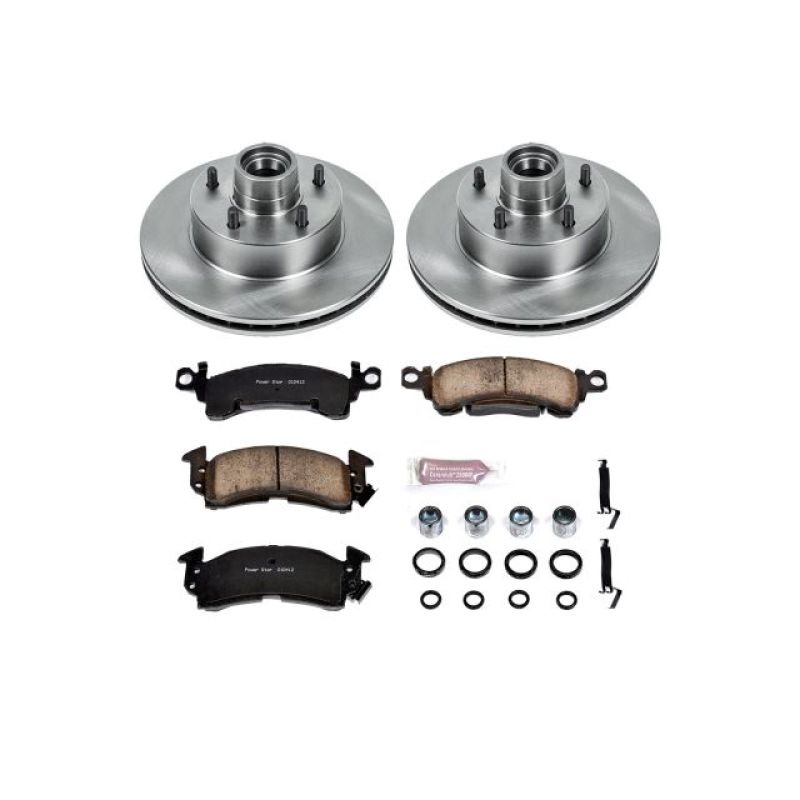 Power Stop 1975 Buick Apollo Front Autospecialty Brake Kit PowerStop Brake Kits - OE