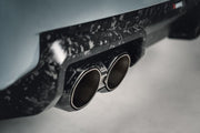 Akrapovic BMW M2 Coupe (G87) Tail Pipe Set - Chopped Carbon Akrapovic Tips