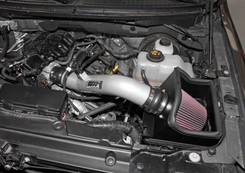 K&N 12-13 Ford F150 3.7L V6 Black High-Flow Performance Intake K&N Engineering Cold Air Intakes