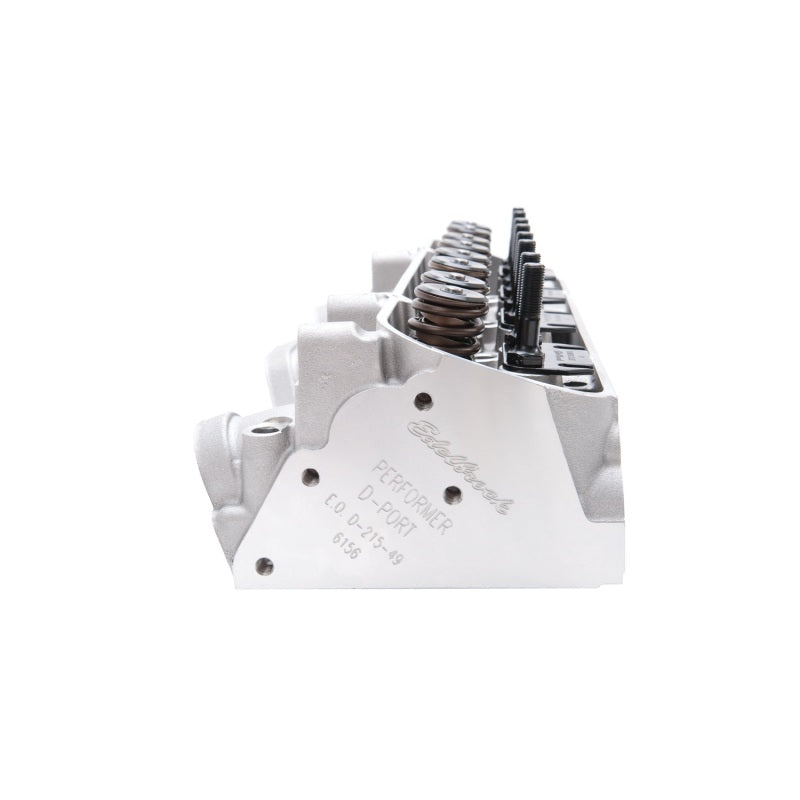 Edelbrock Cylinder Head Pontiac Performer D-Port 87cc Chambers for Hydraulic Roller Cam Complete Edelbrock Heads