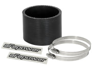 aFe Magnum FORCE Intake Coupling Kit (2-1/2 IN ID x 2 IN L) Straight Coupler - Black aFe Air Intake Components