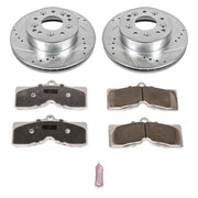 Power Stop 1969 Chevrolet Camaro Front or Rear Z26 Street Warrior Brake Kit PowerStop Brake Kits - Performance D&S