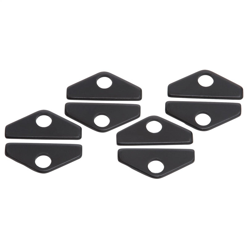 Edelbrock Vc Hold Down Tab Kit Universal Steel Black Set of 8 Edelbrock Valve Covers