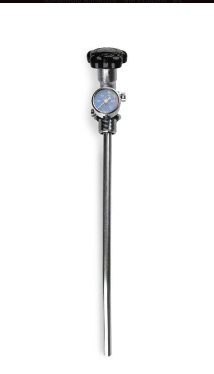 10 LB BOTTLE VALVE ASSEMBLY W/ BLU GAGE 16137ANOS NOS