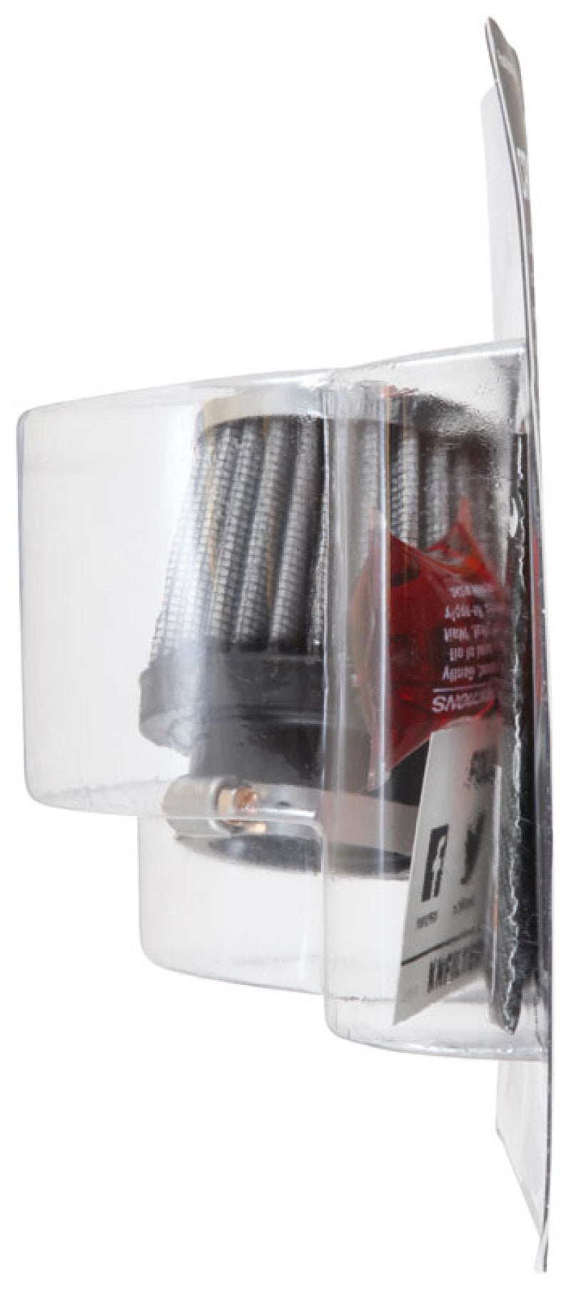 K&N Universal Chrome Filter 1 3/8 inch FLG / 2 1/2 inch Base / 2 inch Top / 2 1/4 inch Height K&N Engineering Air Filters - Universal Fit