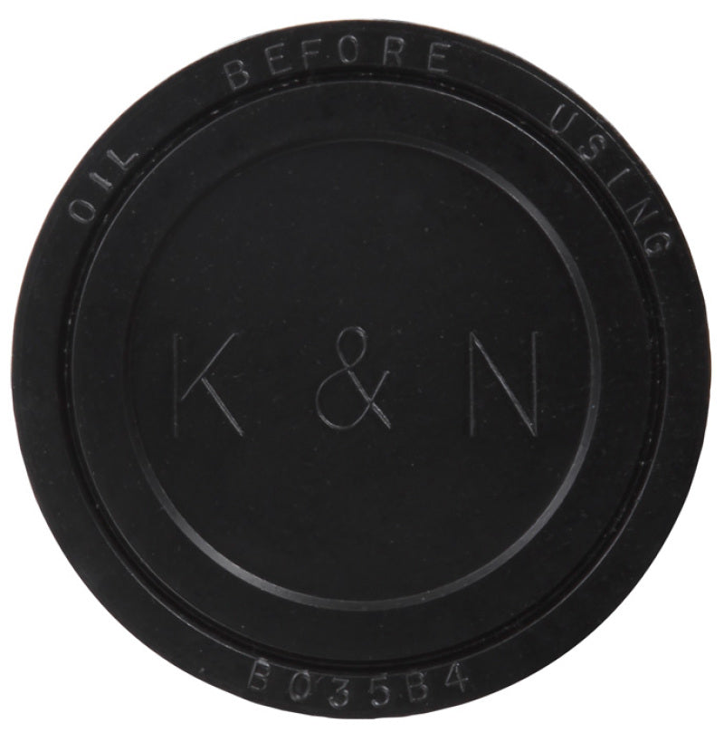 K&N Universal Rubber Filter 2.5in Flange ID x 3.5in OD x 5in Height K&N Engineering Air Filters - Universal Fit