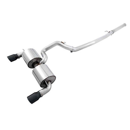 AWE Tuning Ford Focus RS Exhaust Cat-back Exhaust - Non-Resonated - Diamond Black Tips 3015-33088 CAT-BACK