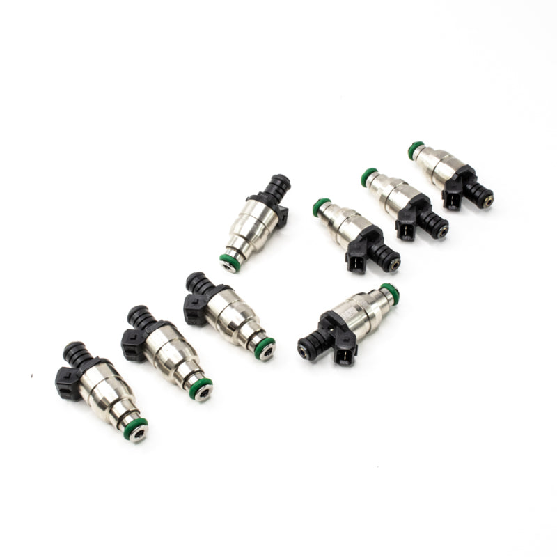 DeatschWerks Universal 1800cc Low Impedance 14mm Upper Injector - Set of 8 DeatschWerks Fuel Injector Sets - 8Cyl