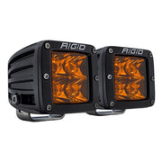 Rigid Industries D-Series Spot w/ Amber PRO Lens (Pair) Rigid Industries Light Bars & Cubes