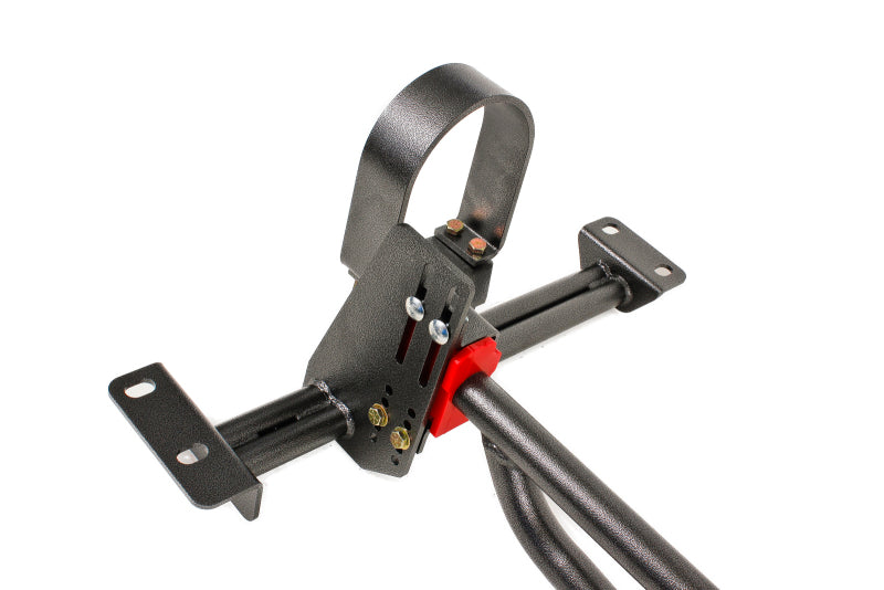 BMR 93-02 F-Body w/ DSL Torque Arm Tunnel Mount (For Stock Exhaust) - Black Hammertone BMR Suspension Suspension Arms & Components