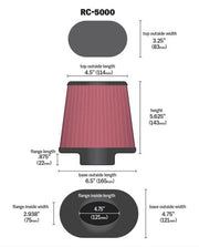 K&N Universal Chrome Filter GM TPI Custom - Oval Flange K&N Engineering Air Filters - Universal Fit