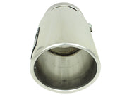 aFe MACH Force-Xp Universal Exhaust Tip 4 IN Inlet x 5 IN Outlet x 12 IN L- Polished Tip aFe Tips