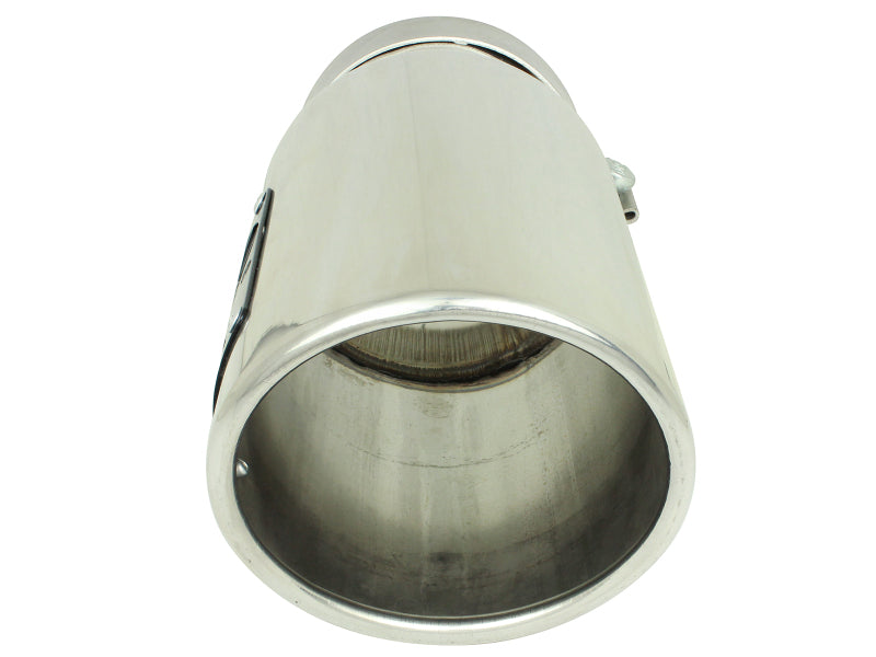 aFe MACH Force-Xp Universal Exhaust Tip 4 IN Inlet x 5 IN Outlet x 12 IN L- Polished Tip aFe Tips