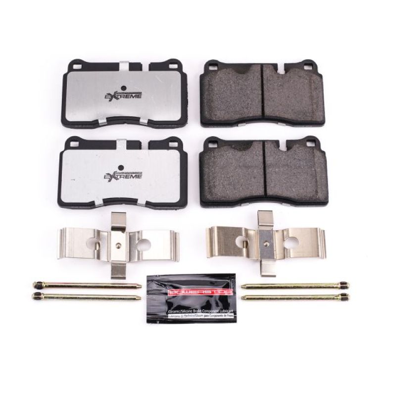 Power Stop 07-12 Volkswagen Touareg Front or Rear Z26 Extreme Street Brake Pads w/Hardware PowerStop Brake Pads - Performance