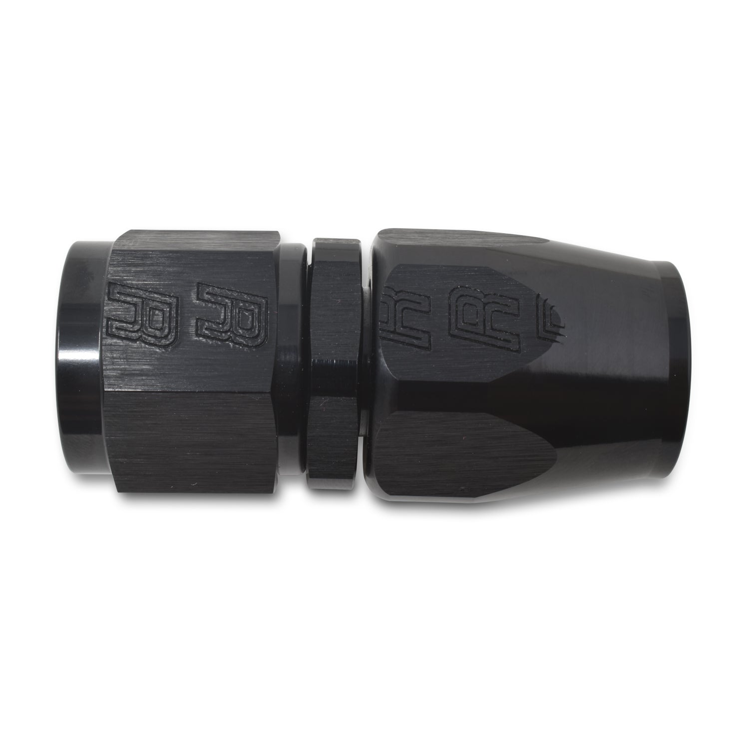 16AN ProClassic Straight Hose End With Black Finish