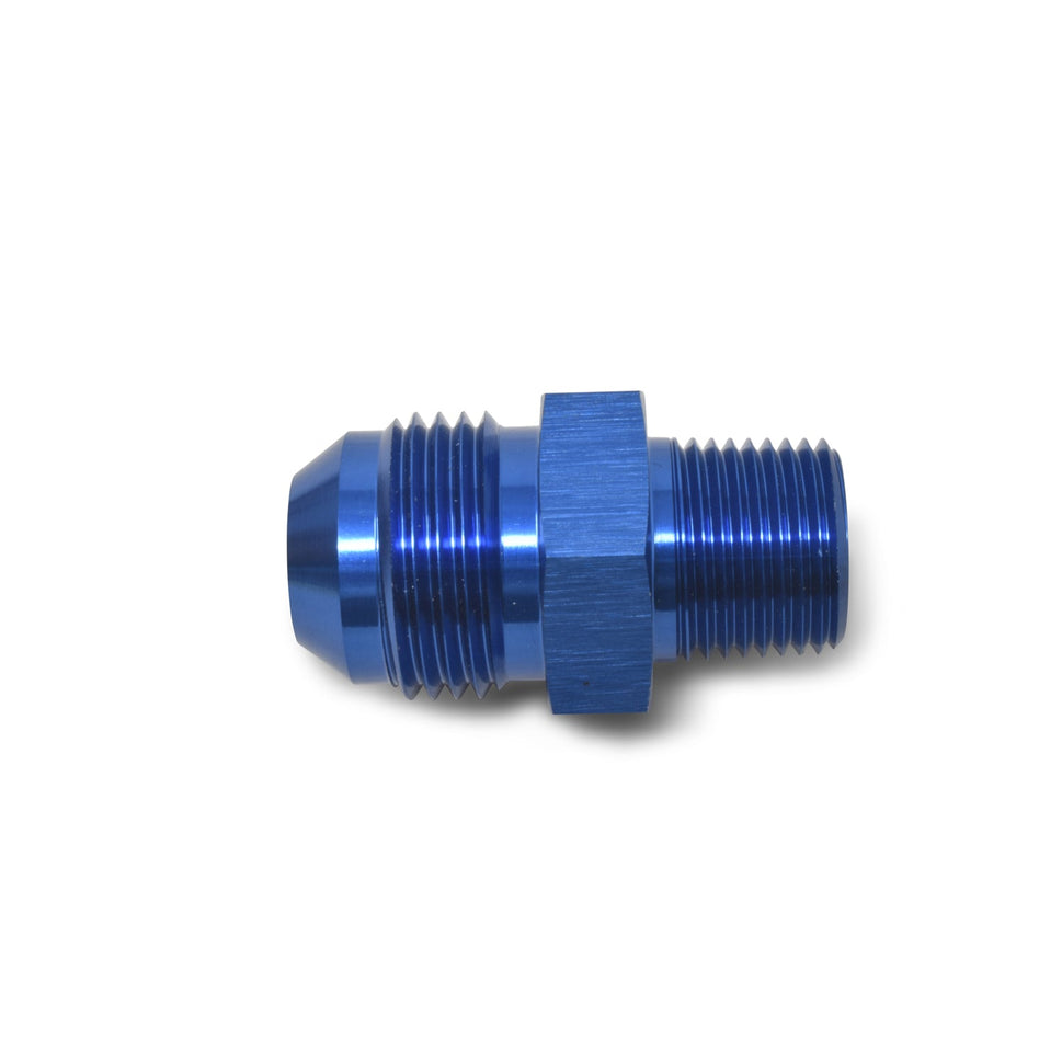 16AN Straight Flare To 3/4" Pipe Adapter Fitting With Blue Finish