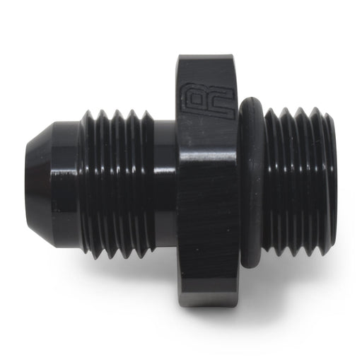 16AN To 12AN Radius Port O-Ring Boss Adapter With Black Finish RUSSELL Autoparts