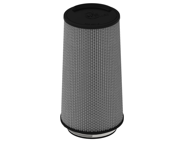 aFe Magnum FLOW Pro DRY S Air Filter (6.75x5)in F x (9.25x7.5)in B x (7.75x6)in T x 18in H aFe Air Filters - Universal Fit