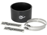 aFe Magnum FORCE Intake Coupling Kit (3-1/4 IN ID x 2 IN L) Straight Coupler - Black aFe Air Intake Components
