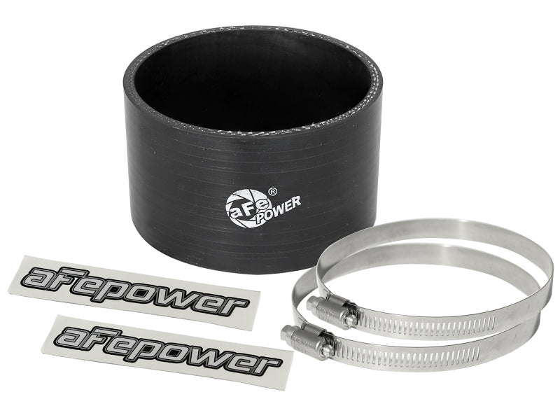 aFe Magnum FORCE Intake Coupling Kit (3-1/4 IN ID x 2 IN L) Straight Coupler - Black aFe Air Intake Components